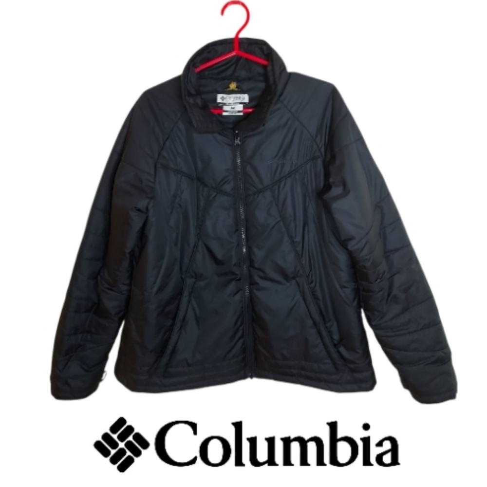 Columbia Black Light Puffer Interchange Jacket Plus Size